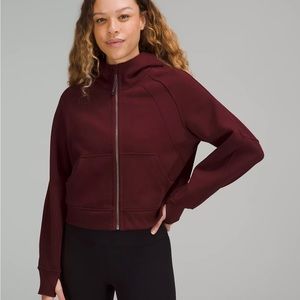 Brand new Lululemon scuba full zip